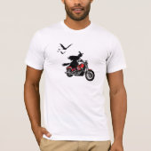 Motorradreithexe-T - Shirts (Vorderseite)