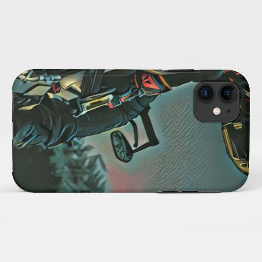 Motorradrennen Case-Mate iPhone Hülle (Rückseite (Horizontal))