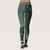Motorradrennen Leggings (Rückseite)