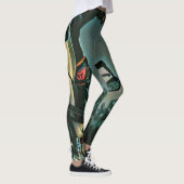 Motorradrennen Leggings (Rechts)