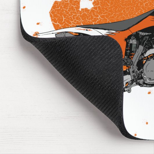 Motorradrennen Mousepad (Ecke)