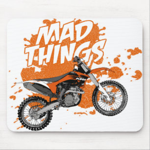 Motorradrennen Mousepad