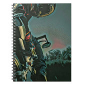 Motorradrennen Notizblock (Vorderseite)