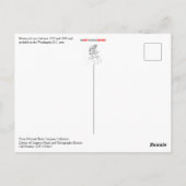 Motorradrennen Postkarte (Rückseite)