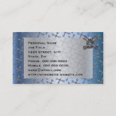 Motorradreparaturkarte Visitenkarte (Rückseite)