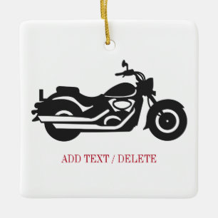 Motorradschmuck Keramikornament