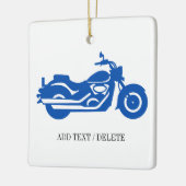 Motorradschmuck Keramikornament (Links)