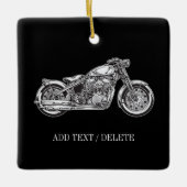 Motorradschmuck Keramikornament (Vorderseite)