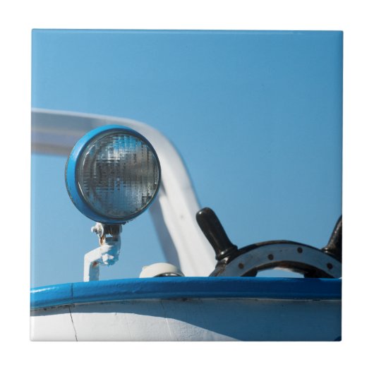 Motorradsegler Fliese (Vorderseite)