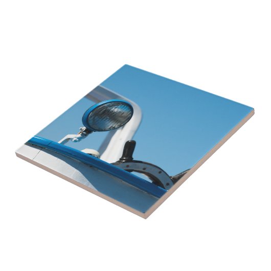 Motorradsegler Fliese (Seite)