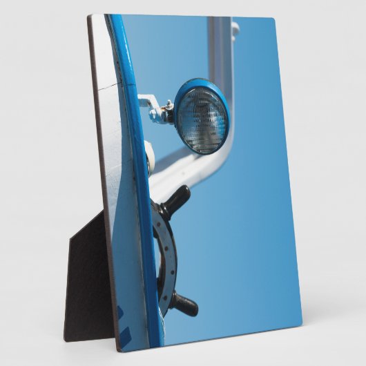 Motorradsegler Fotoplatte (Seite)