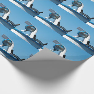 Motorradsegler Geschenkpapier
