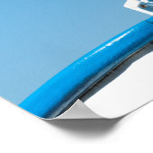 Motorradsegler Poster (Ecke)