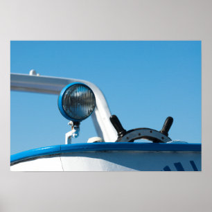 Motorradsegler Poster