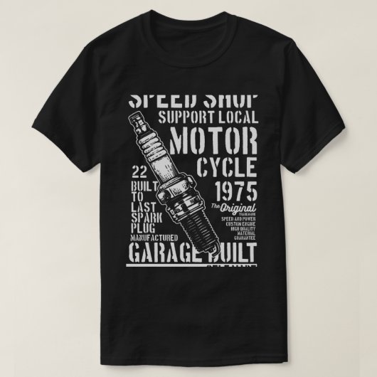 MOTORRADSHOP T-Shirt (Design vorne)