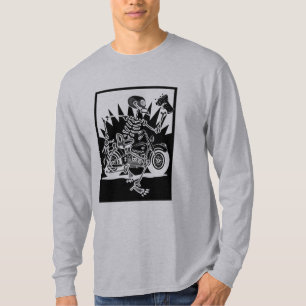 Motorradskelett T-Shirt