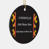 Motorradspeicher Keramik Ornament (Rechts)