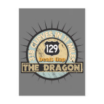 Motorradstraße - der Drache geht die Lücke