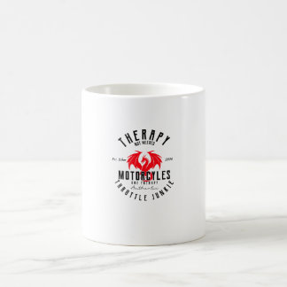 Motorradtherapie Kaffeetasse