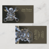 Motorradverkäufe + Reparaturaufträge Visitenkarte (Vorne/Hinten)