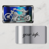 MotorradVisitenkarte Visitenkarte (Vorne/Hinten)