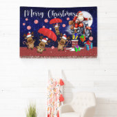 Motorradweihnacht im Innen- oder Außenbereich Banner (InSitu)