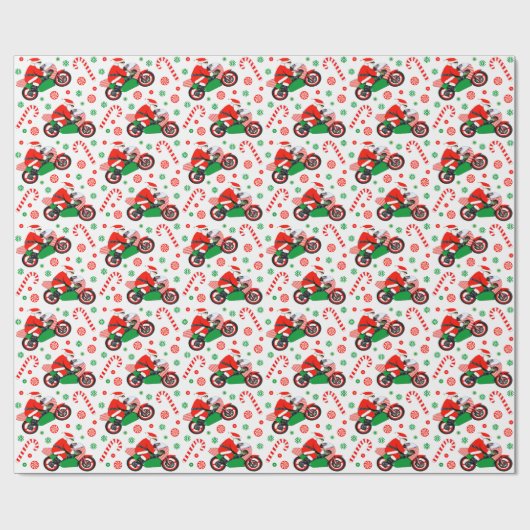 Motorradwein Geschenkpapier (Flach)