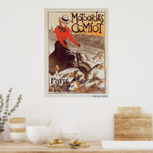 Motorradwerbung Poster (Küche)