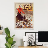 Motorradwerbung Poster (Heimbüro)