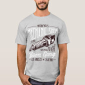 Motorradwerkstatt T-Shirt (Vorderseite)