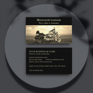 Motorradwerkstatt Visitenkarte