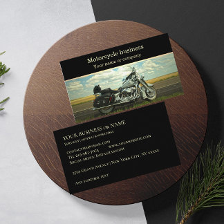 Motorradwerkstatt Visitenkarte