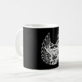Motorradzeichen Kaffeetasse (Vorderseite Links)