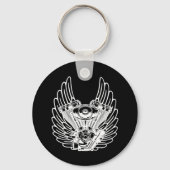 Motorradzeichen Schlüsselanhänger (Vorderseite)