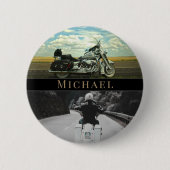 Motorradzubehör Button (Vorderseite)