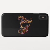 Motorroller-Blume Case-Mate iPhone Hülle (Rückseite (Horizontal))