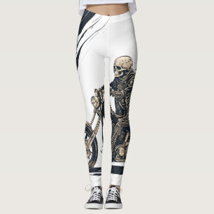 Motorskelett Leggings