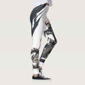 Motorskelett Leggings (Rechts)