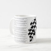 MOTORSPORT FLAGS - MUG KAFFEETASSE (Vorderseite Links)