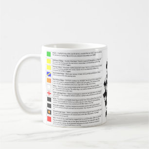 MOTORSPORT FLAGS - MUG KAFFEETASSE