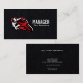 Motorsport Motorrad Racing Team Manager Visitenkarte (Vorne/Hinten)