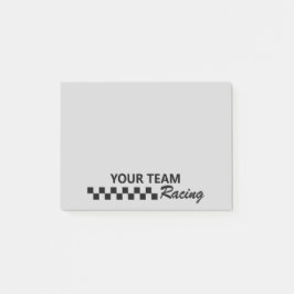 Motorsport Racing Team Post-it Klebezettel