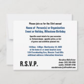 Motorsports Ereignis oder Mudding laden ein Einladung (Rückseite)