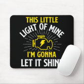 Motorsteuerungsleuchte - Car Guy Auto Mechanic Mousepad (Mit Mouse)