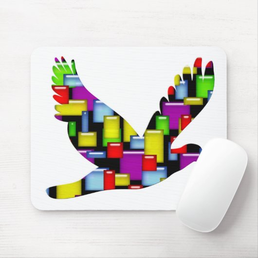 Motortaube Mousepad (Mit Mouse)