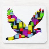 Motortaube Mousepad (Vorne)