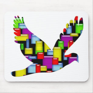 Motortaube Mousepad