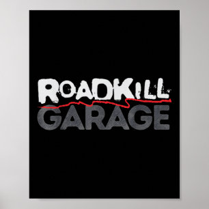 Motortrend Roadkill Logo Adult T - Shirt.pnng Poster