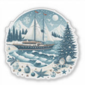 Motoryacht Aufkleber (Vorderseite)