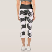 MOTORZYKLUSDRUCKKOPIDEYGA PANS LEGGINGS (Rückseite)